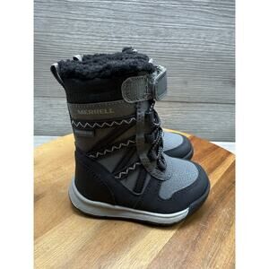 Merrell Toddlers Snow Crush 2 Waterproof Boot Size 4 M